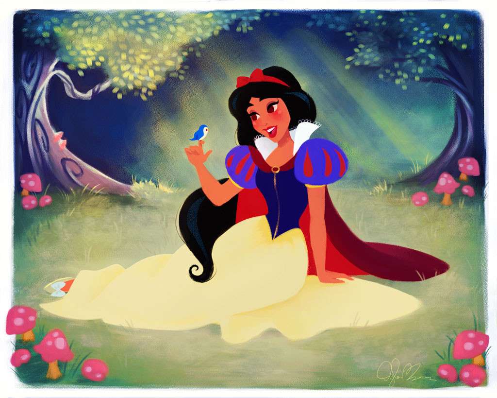 1024x819 Alternate Reality Disney Princesses Swap Lives And Wardrobes! E - Disney Princess Painting Online