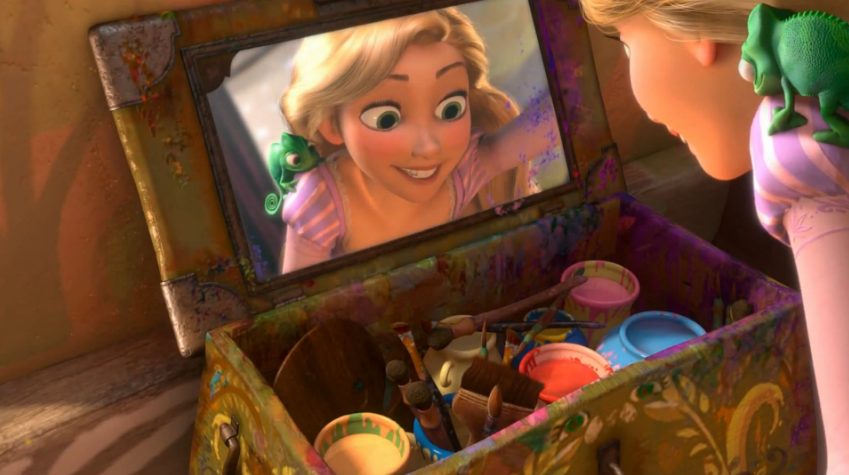 849x475 Image - Disney Rapunzel Painting