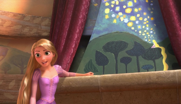 720x415 The Art Of Interview With Claire Keane Pushing Pixels - Disney Rapunzel Painting