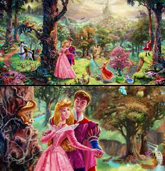 236x244 1105 Best Sleeping Beauty Images On Disney Princess - Disney Sleeping Beauty Painting