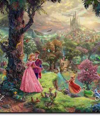 333x387 Sleeping Beauty Painting My Favorite Things Shops - Disney Sleeping Beauty Painting