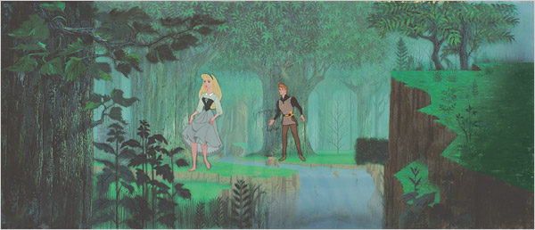 600x258 Disney - Disney Sleeping Beauty Painting