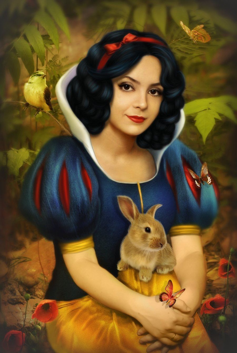 900x1336 Beautiful Snow White Painting Disney Snow White - Disney Snow White Painting