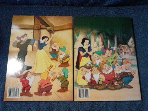 512x384 Walt Disney's Snow White And The Seven Dwarfs Coloring Books (X2) - Disney Snow White Painting