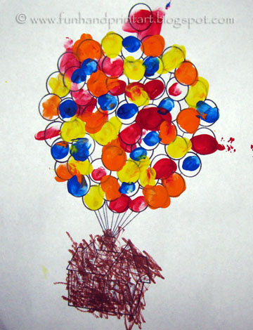 360x470 Disney Pixar's Up Movie + Snacks Amp Crafts - Disney Up Painting