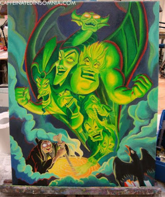 336x400 Kt's Animateyyyyyyyyyyyy Craziness! Disney Villains Painting - Disney Villains Painting