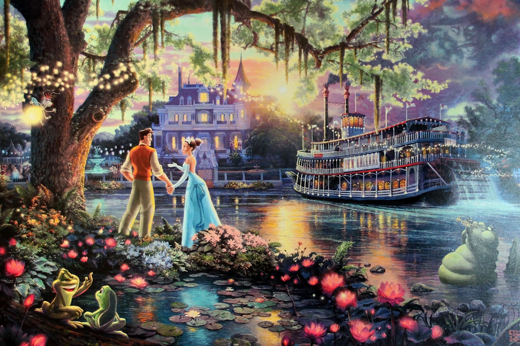 1024x683 Disney World Painting Walt Disney World, Orlando, Florida - Disney World Painting