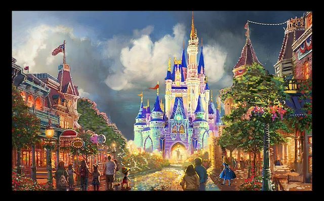 640x397 Lewis Myatt Design - Disney World Painting