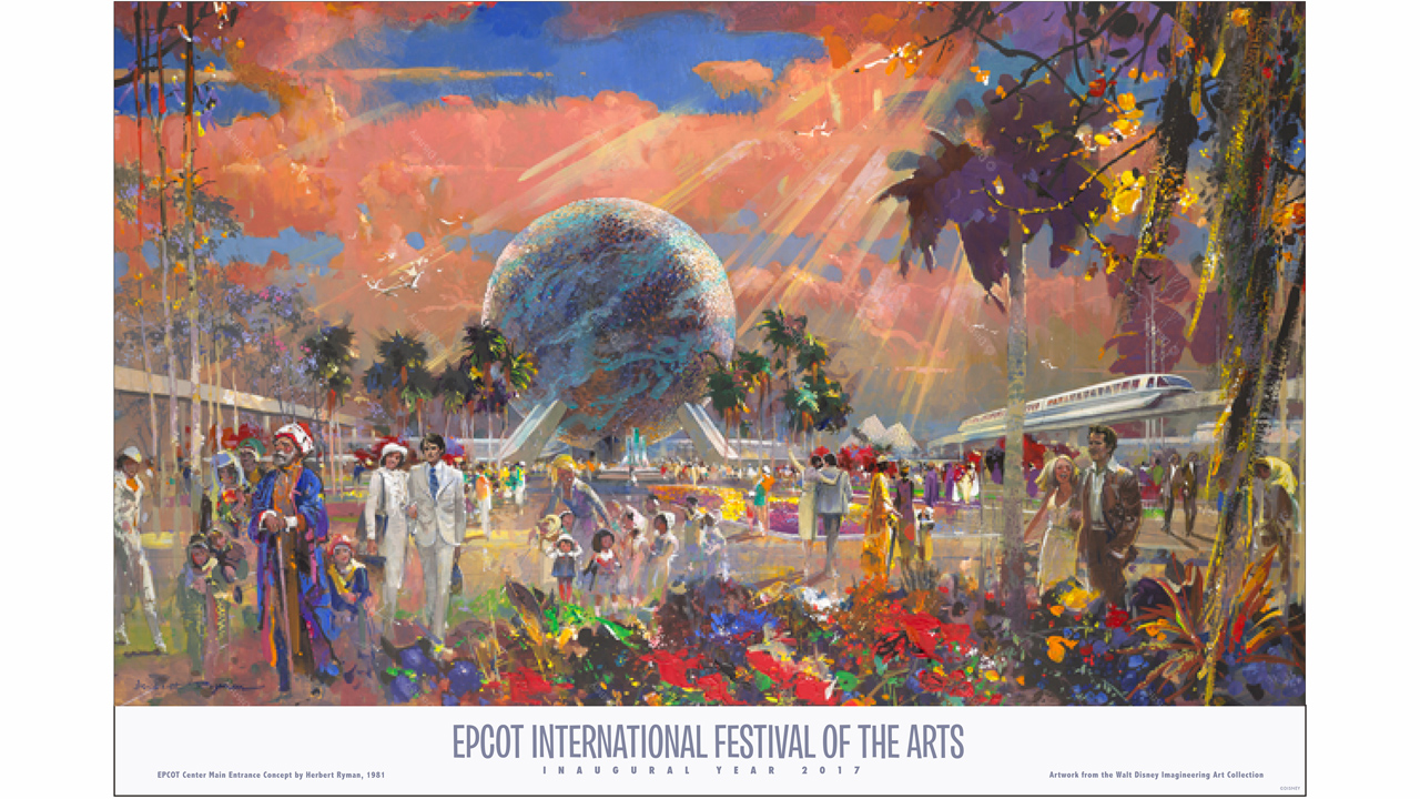 1280x720 Bookings Begin Today For Select Experiences During Epcot - Disney World Painting