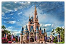 225x155 Disney Castle Painting Ebay - Disneyland Castle Painting