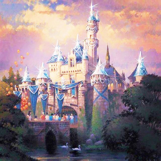 Disneyland Painting at PaintingValley.com | Explore collection of ...