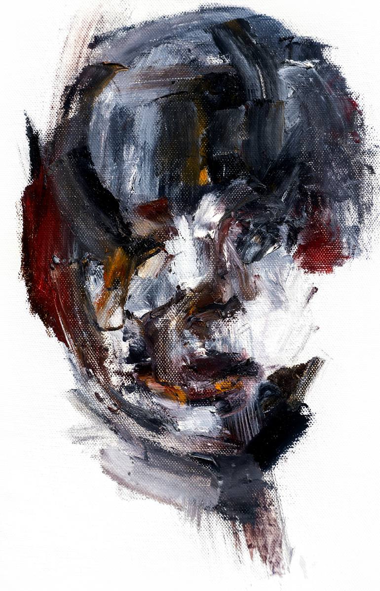 770x1198 Saatchi Art Passers By, Distortion, March Painting By Jaeyeol Han - Distortion Painting