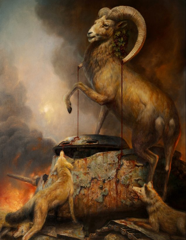 636x820 - Disturbing Painting