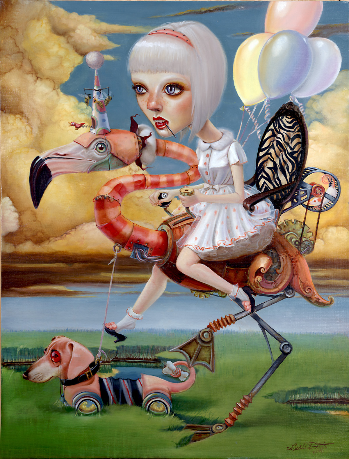 1200x1576 Hunt And Gather By Tina Ziegler The Incredible Paintings - Ditto Painting