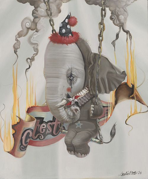 500x602 Leslie Ditto. Paintings With Layers Layers Of Meaning - Ditto Painting