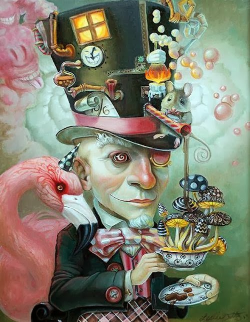 500x642 The Geeky Nutcase Leslie Ditto Art - Ditto Painting