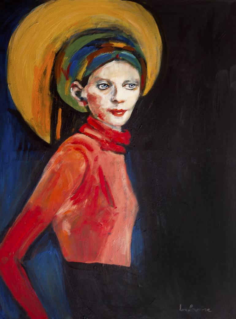 770x1039 Saatchi Art Diva Painting By Eva Lewarne - Diva Painting