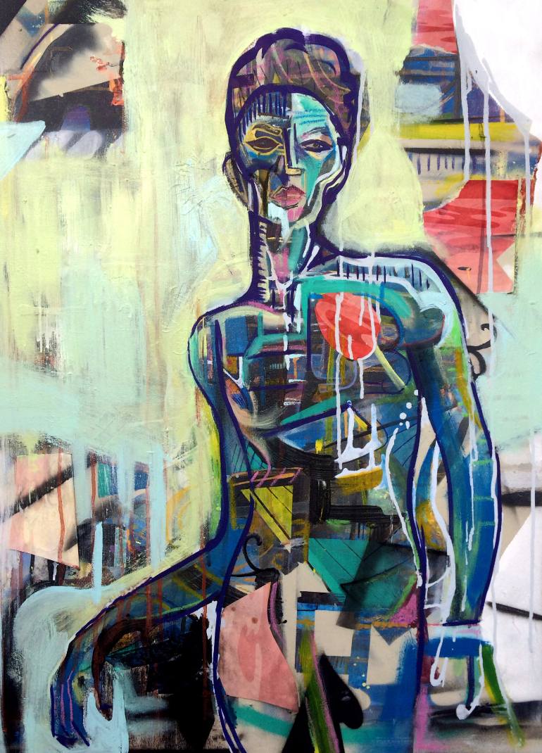 770x1070 Saatchi Art Diva Painting By Luke Barosky - Diva Painting