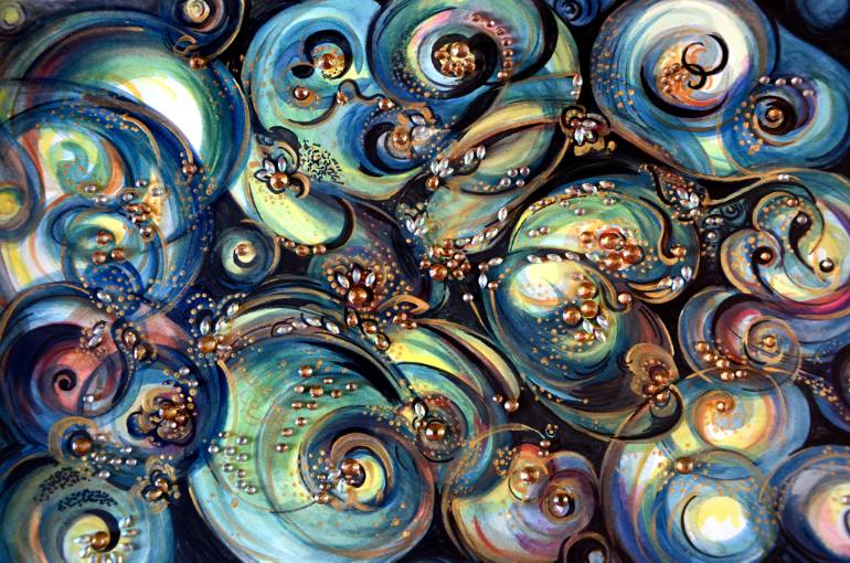 770x510 Saatchi Art Cosmic Connection - Diversity Painting