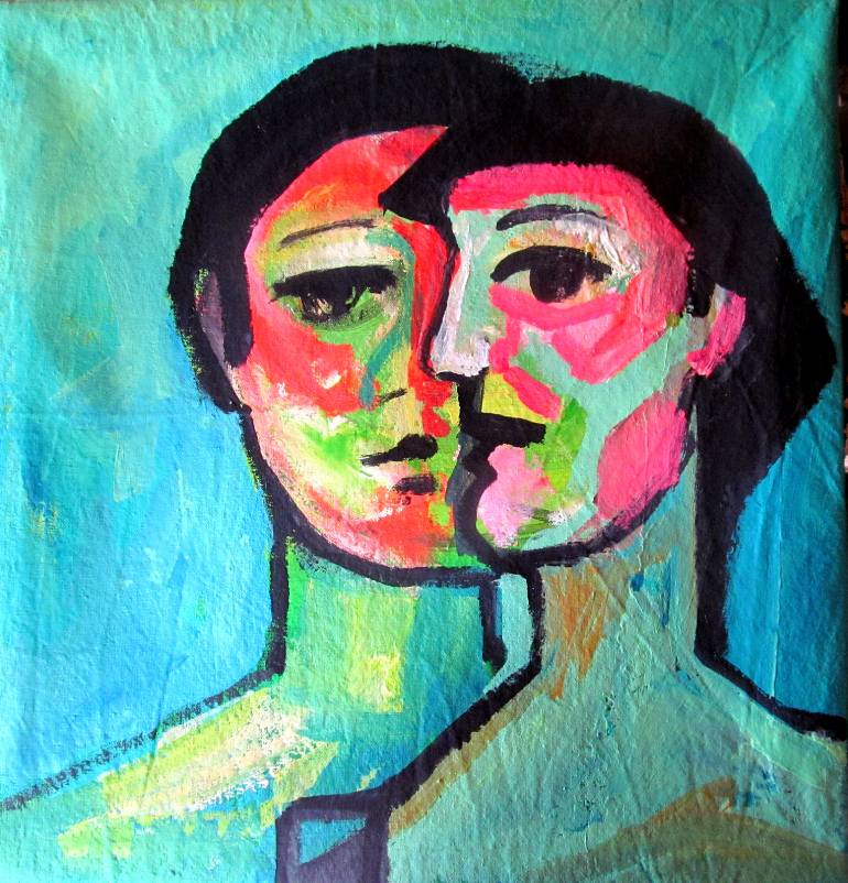 770x802 Saatchi Art Love Diversity Painting By Raquel Sarangello - Diversity Painting