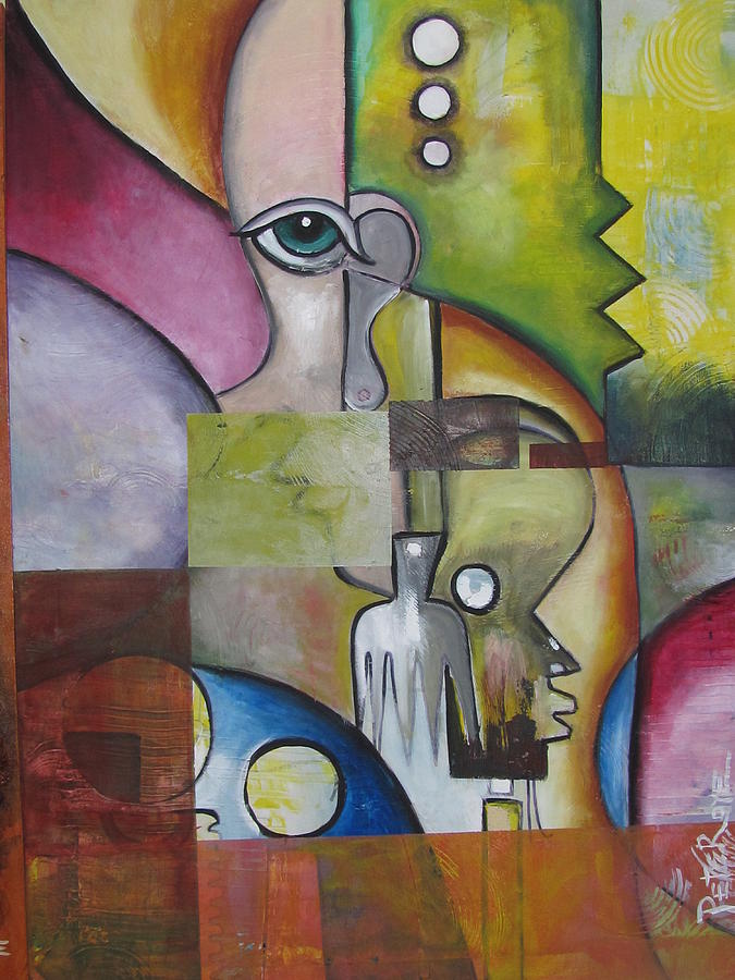 675x900 Unity In Diversity Painting By Peter Rotimi Oye - Diversity Painting