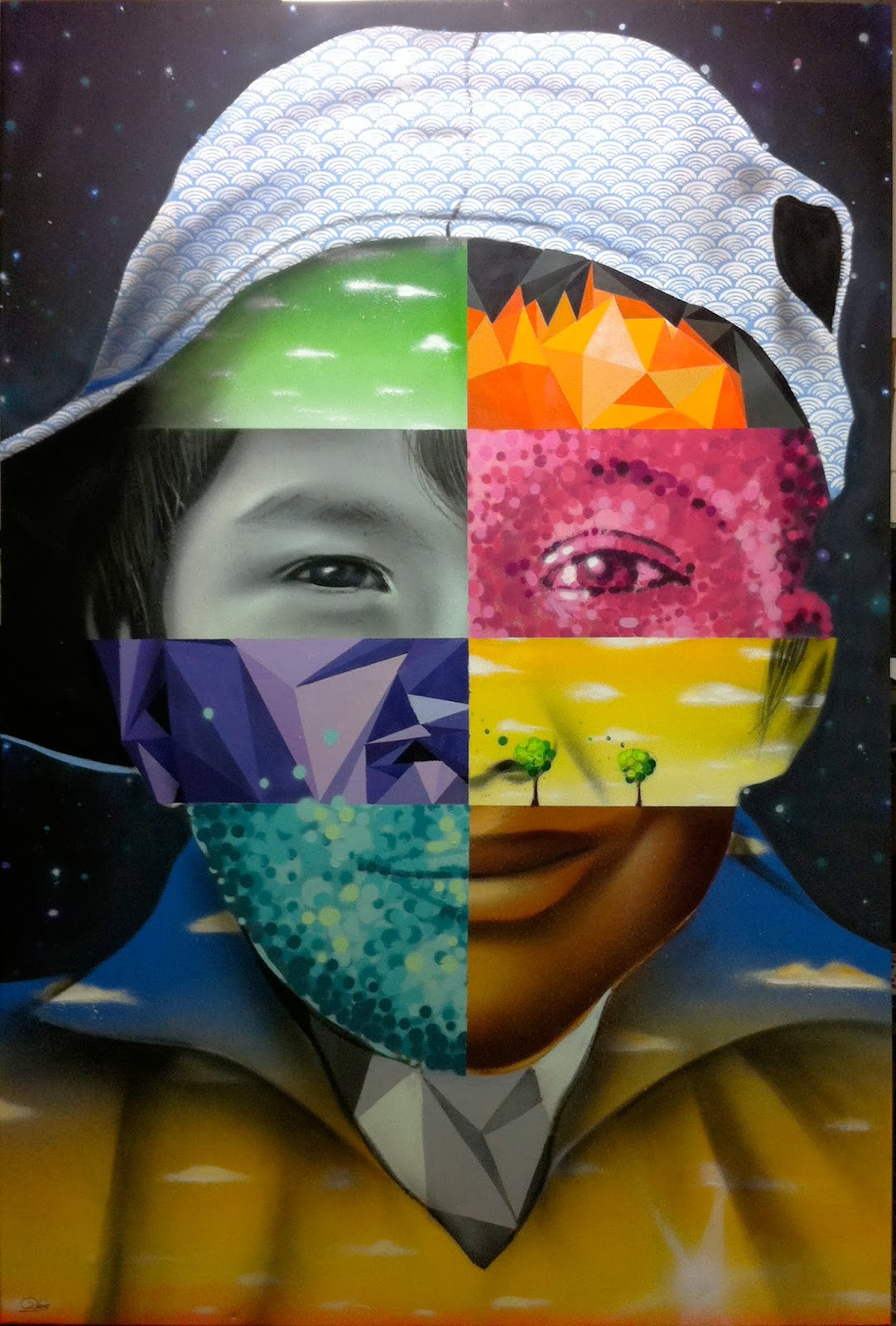 1082x1600 Dasic Diversity In Harmony - Diversity Painting