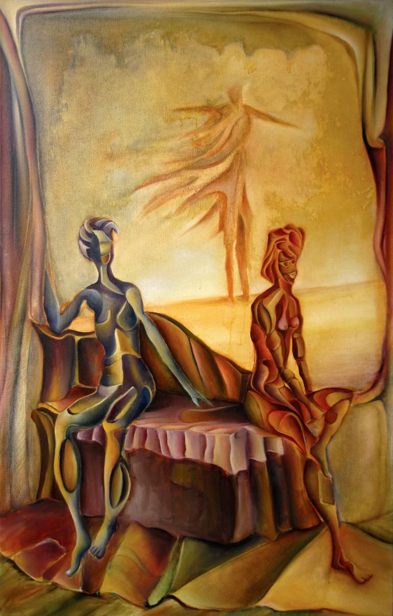 770x1207 Saatchi Art Divine Comedy Painting By Murat Terzioglu - Divine Comedy Painting