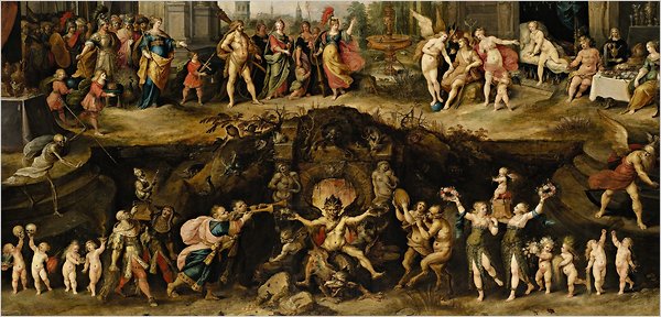 600x288 Divine Comedy' Exhibition - Divine Comedy Painting