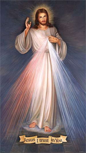 300x533 Divine Mercy Pictures - Divine Mercy Original Painting