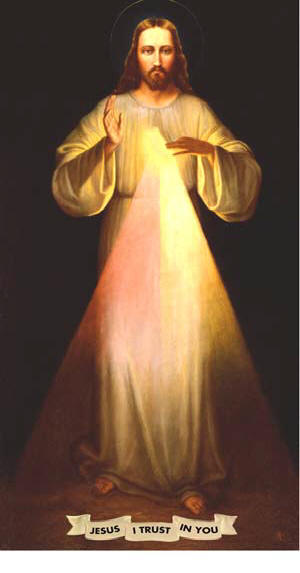 300x573 Divine Mercy Pictures And Images - Divine Mercy Original Painting