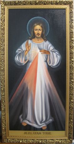 236x460 High Resolution Restored Vilnius Divine Mercy Image. The Original - Divine Mercy Original Painting