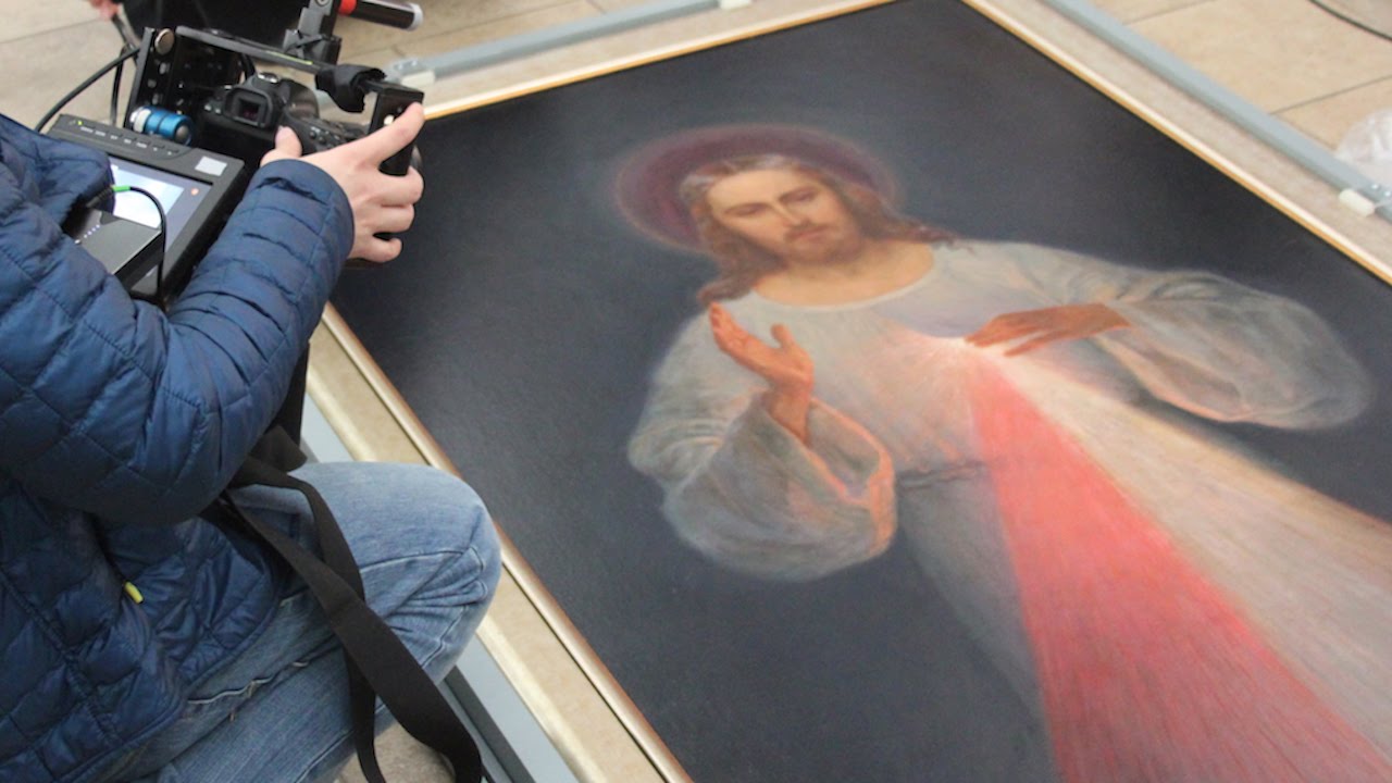 1280x720 The Last Procession Of The Original Image Of Divine Mercy - Divine Mercy Original Painting