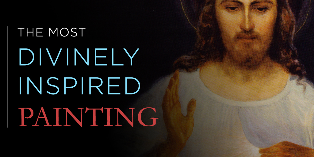 1024x512 The Most Divinely Inspired Painting - Divine Mercy Original Painting