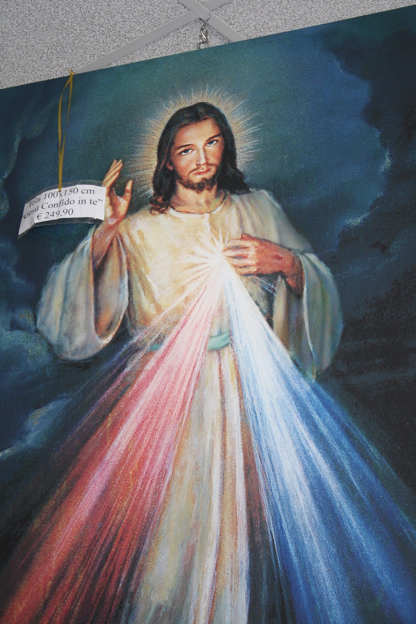 828x1241 Painting Of Divine Mercy 100x150 - Divine Mercy Painting