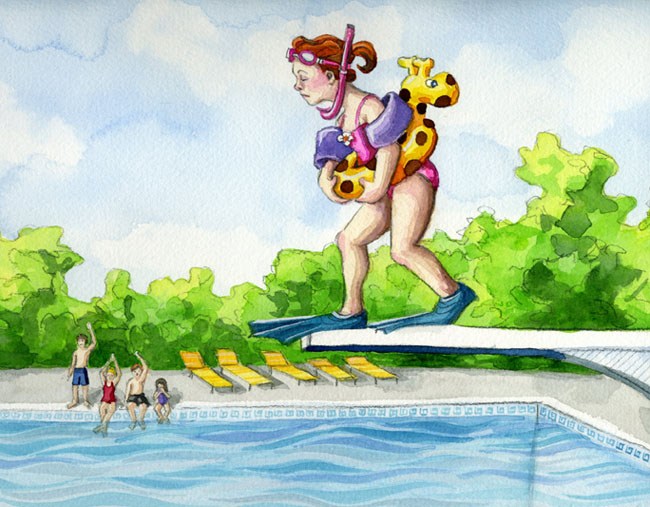 650x507 Girl Archives - Diving Board Painting