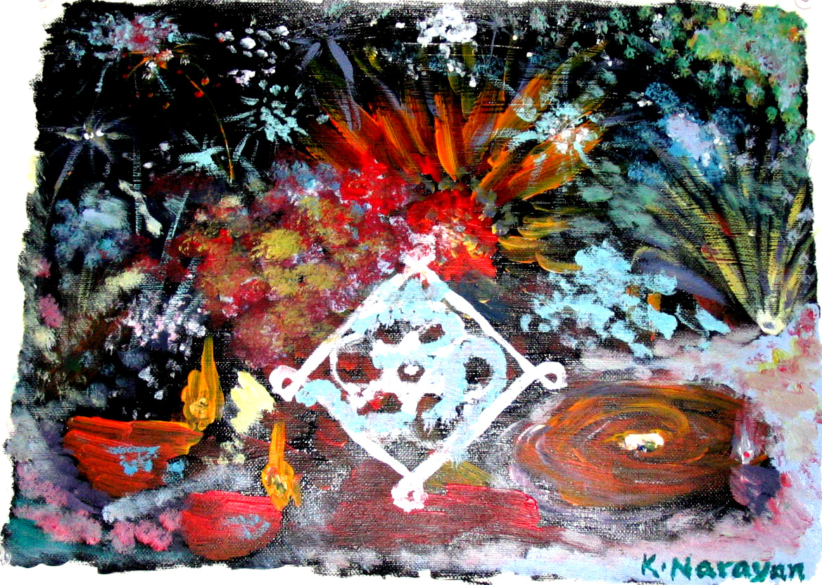 1168x832 Paintings - Diwali Painting