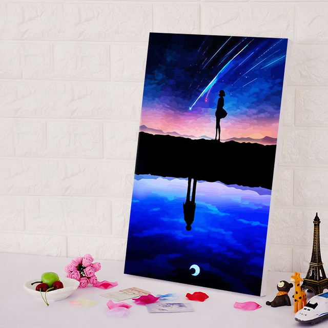 640x640 Diy Oil Painting Your Name Diy Digital Painting Japan Style - Diy Painting