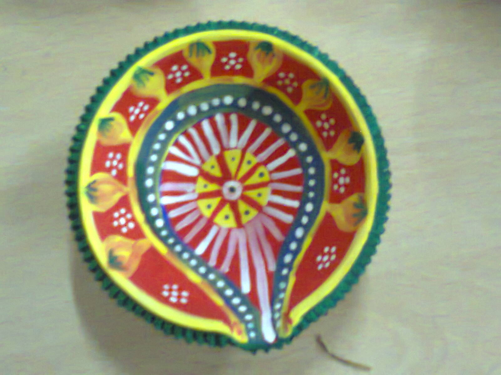 1600x1200 Diya Painting Watchnidhidesigns - Diya Painting