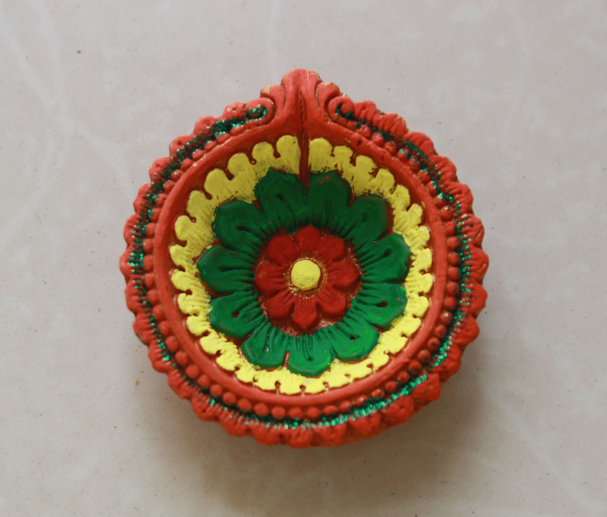 2412x2052 Amazing And Unique Way Of Diya Decoration - Diya Painting