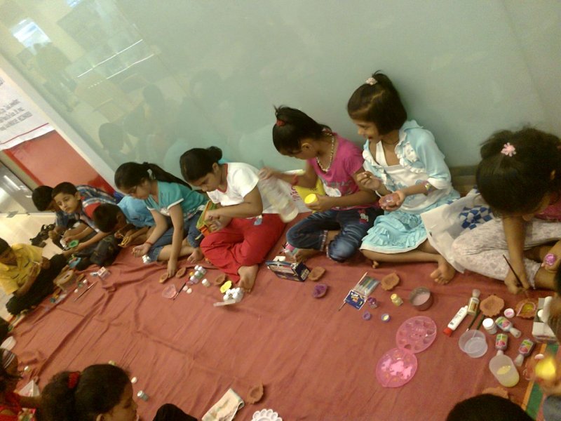 800x600 Diwali Diya Painting - Diya Painting For Diwali