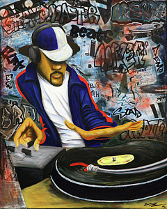 240x300 Party Dj Paintings Fine Art America - Dj Painting
