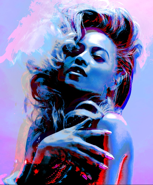 640x774 Bey Sings The And Paintings By Dj Johnson - Dj Painting