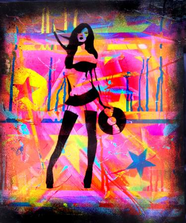 375x448 Cute Girl Dj Painting Paintings For Sale Saatchi Art - Dj Painting