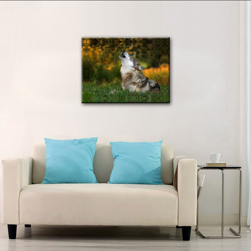 800x800 Animal Printed Oil Painting On Chemical Fiber Canvas (Dk Ph Dh18 - Dk Painting