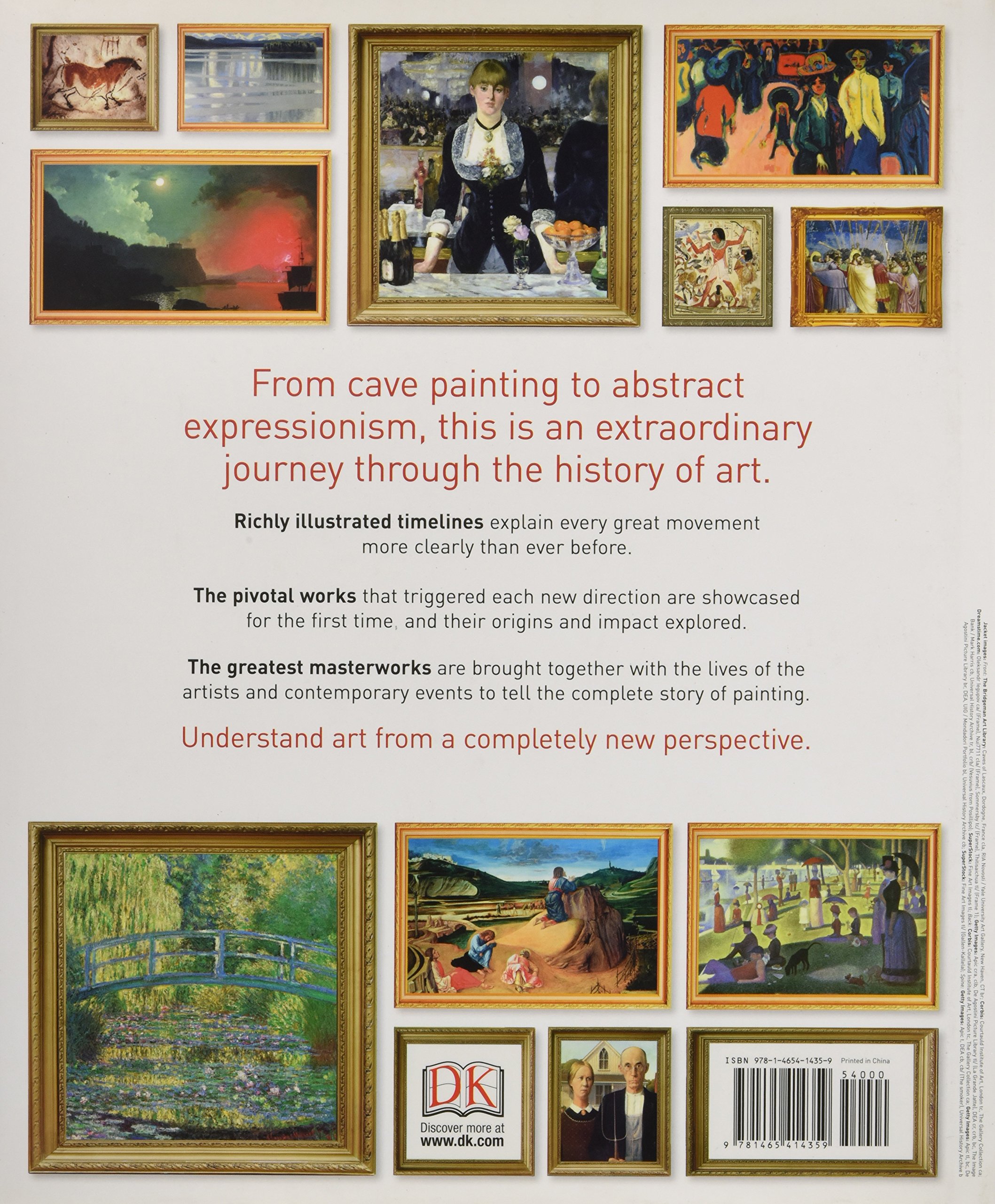 2117x2560 Art That Changed The World Dk 9781465414359 Books - Dk Painting