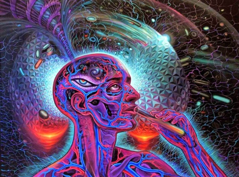 800x592 The Dmt Experience The Good, The Bad, And The Unbelievable - Dmt Painting