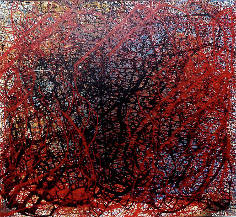 900x827 Dna Painting By Lawry Love - Dnapainting