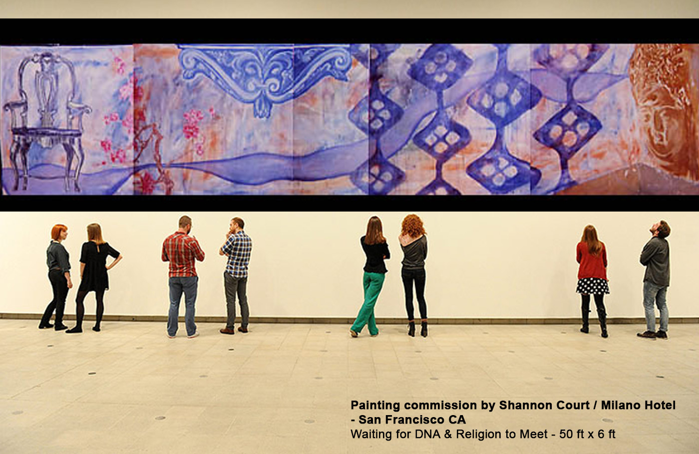 1400x910 Dna And Religion Best Artist San Francisco - Dnapainting