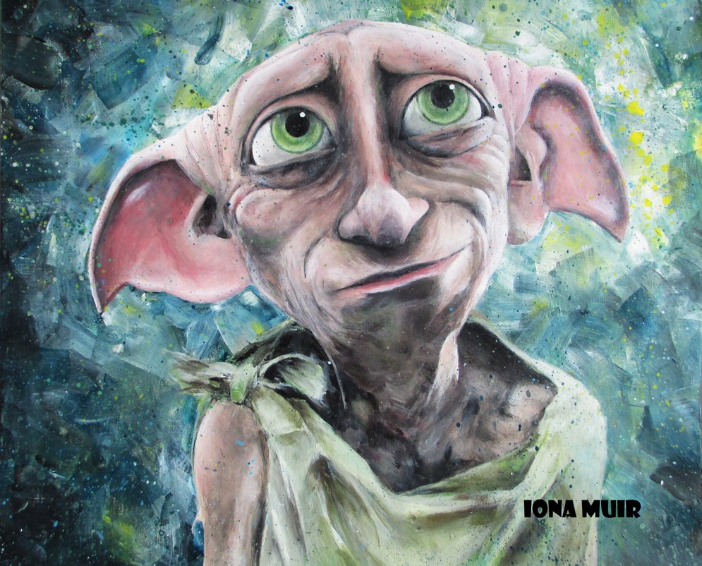 995x802 Dobby By Ionamuir - Dobby Painting