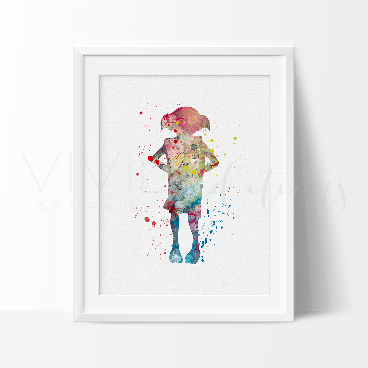 1200x1200 Amazing Harry Potter Dobby Watercolor Bedroom, Playroom Or Nursery - Dobby Painting